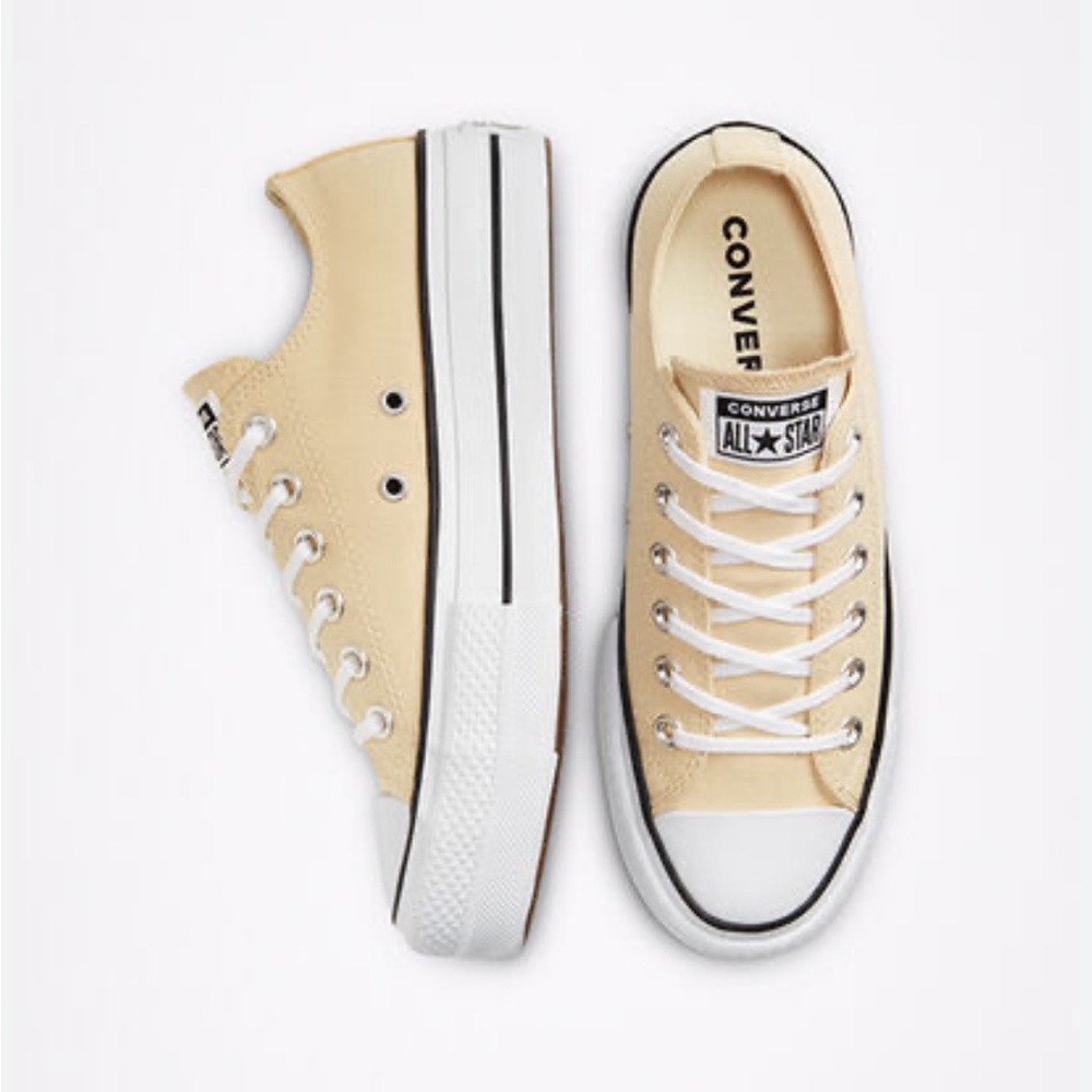 Converse Chuck Taylor Platform Chunky Canvas Sneakers Size 8